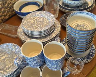 Chintz Cornflower Blue Dishes