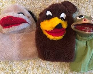 Vintage Hand Puppets