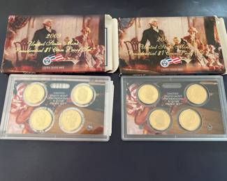 Presidential Dollar Proof Set