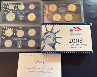 2008 US Mint Coin Proof Set