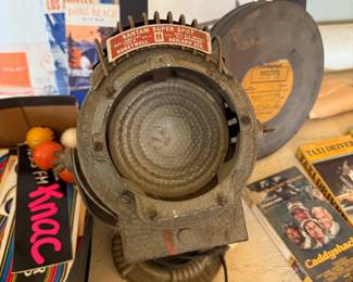 Vintage movie set prop lighting
