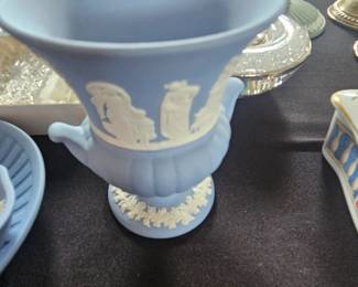 VTG Jasperware blue by Wedgewood