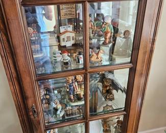 1 of 2 Curio cabinets, each have a key. Can be viewed in the formal room off the main entry !