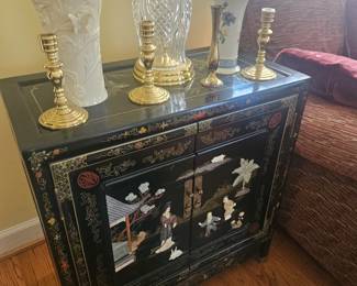 Waterford and baldwin brass on Asian cab
