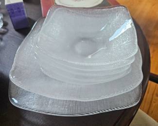 Serving platter, salad bowl & salad bowls. located in dining room. sold as a SET