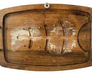 Solid Wood Fish Meat Cutting Board