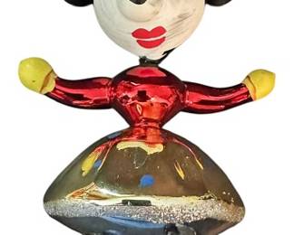 De Carlini Mini Mouse Christmas Ornament