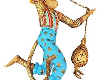 Large Monkey Tree Ornament