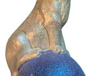 Christopher Radko White Tiger Ornament