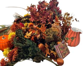 Large Collection of FallThemed Decor