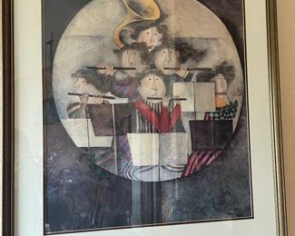 G. Rodo Boulanger "Opus II" Painting