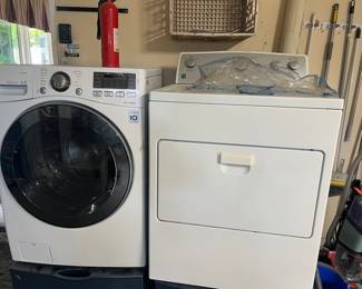 LG washer and Kenmore Dryer