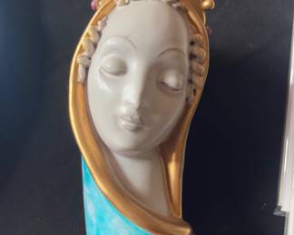 RARE Madonna Sculpture Bust by Patterino