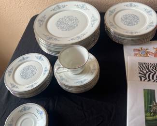 Oxford Bone China Made in USA Plates