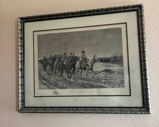 La Campagne De Russie Engraving