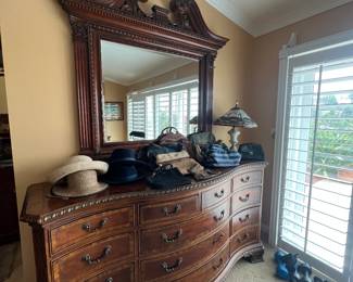 Mahogany Dresser with Mirror