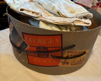 Vintage hat box