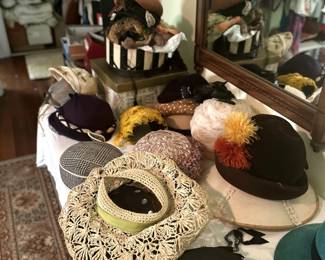 Vintage hat collection
