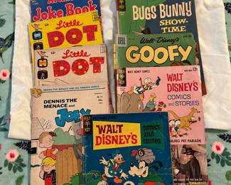 Vintage comic books - F-Troop, Little Dot, Walt Disney