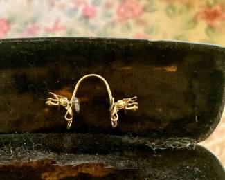 10kt gold vintage hawks glasses