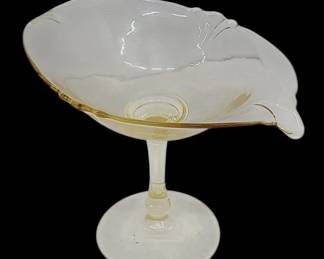 Depression Glass Heisey Empress Sahara Compote