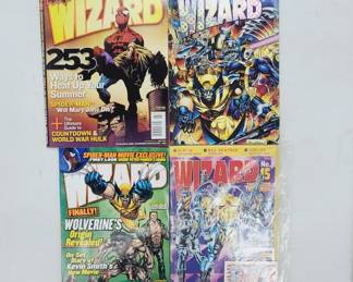 Wizard Comic Magazine Lot