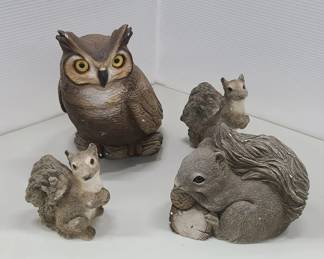 Stone Critter Figures