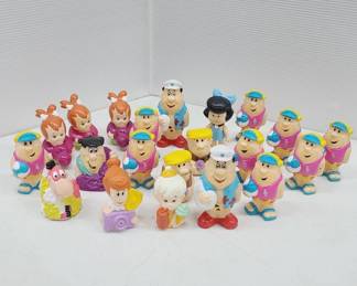 The Flintstones Denny's PVC Toys