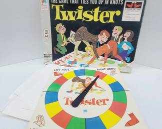 1966 Twister Board Game