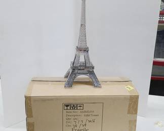 Eiffel Tower Metal Sculpture