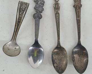 Vintage Silver Plated Spoons Betty Lou & More