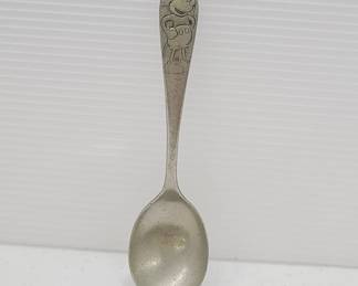 1930's Mickey Mouse Silver Plated Spoon