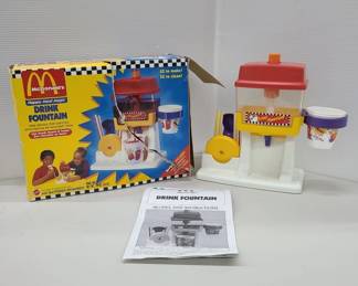 McDonald's Drink Fountain Playset