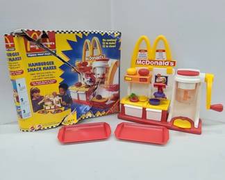 McDonald's Hamburger Snack Maker Playset