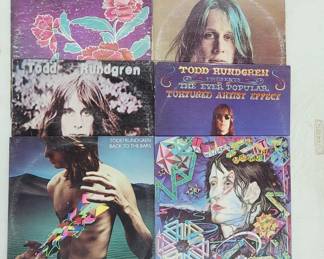 Todd Rundgren Record Vinyl Lot of 6