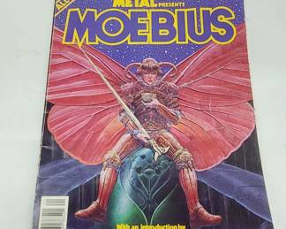 Heavy Metal Presents Moebius Comic Book