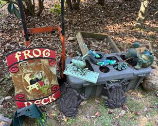 Frog decor