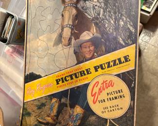 Roy Rogers Picture Puzzle