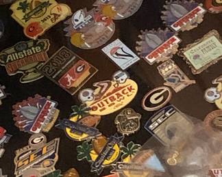 Collection of vintage pins, Atlanta 1996 Olympics, UGA