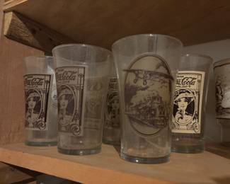 Coca cola glasses