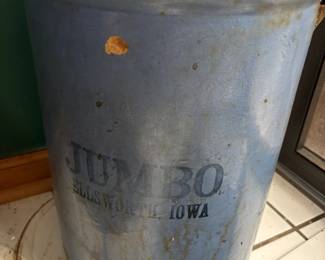 Jumbo Ellsworth Iowa Stoneware crock
