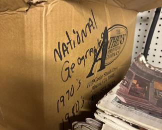 National Geographic magazine collection 