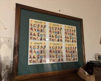 Atlanta 1996 stamp artwork