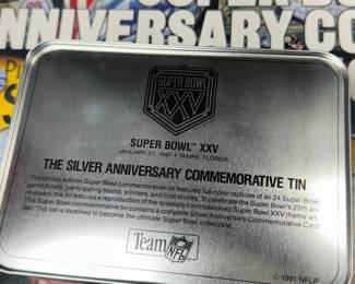 SUPERBOWLS XXV, XXXIII, & XLVIII RARE COLLECTIBLES