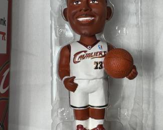 RARE LEBRON JAMES BOBBLEHEAD COLLECTIBLE, NEW IN BOX