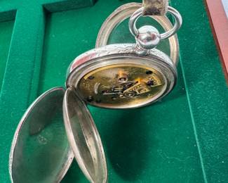 1872 NATIONAL WATCH CO.---.900 SILVER POCKET WATCH
