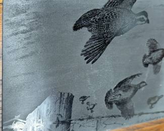 CHARLES BECKENDORF SIGNED METAL ETCHINGS