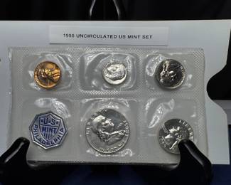 1955 UNCIRCULATED US MINT SET.