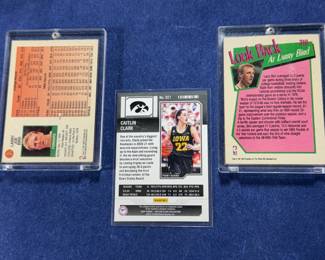 LARRY BIRD AND CAITLIN CLARK SPORTS CARDS