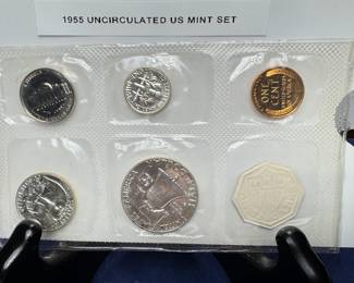 1955 UNCIRCULATED US MINT SET.